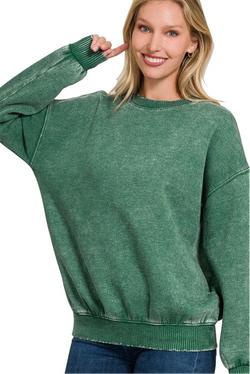 Must Have Everyday Sweatshirt- Green