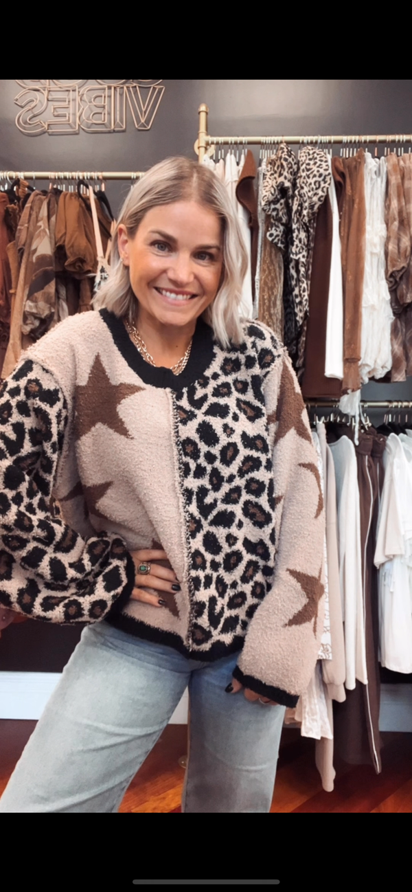 Leopard Love Sweater