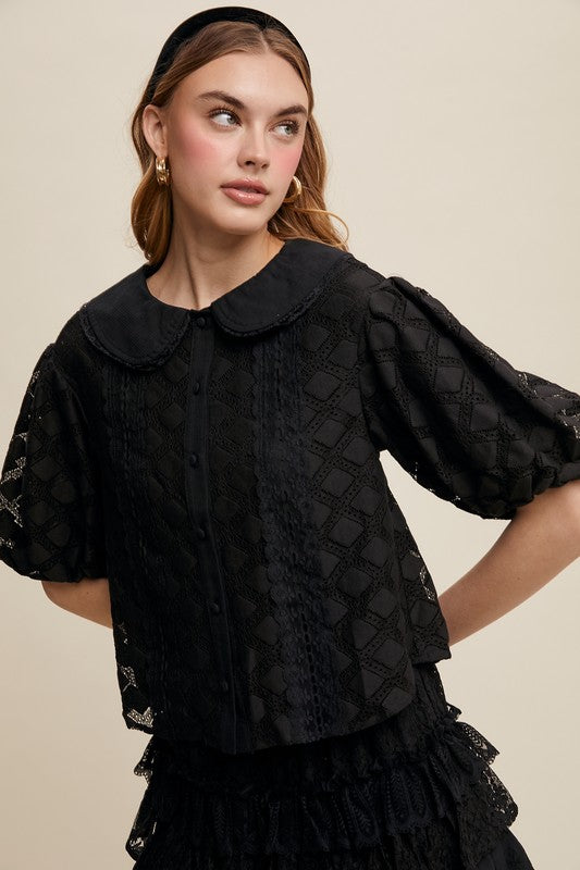 Babe In Black BLouse