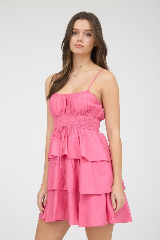 Tutti Fruitti Pink Mini Dress
