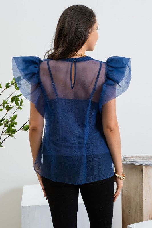 Ruffled and Ready Top