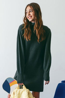 Hunter Green Sweater Dress