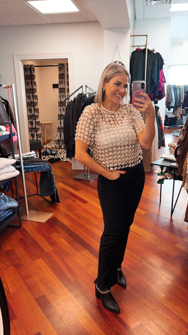 Pretty In Pearls- Cream