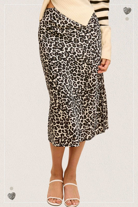 Leopard For Santa Skirt