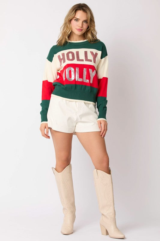 Holly Jolly Sweater