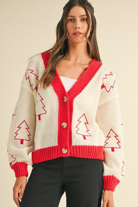 Christmas Tree Cardigan
