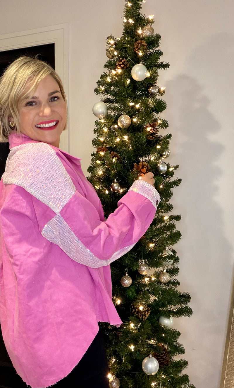 Pink Friday- Pink Shacket