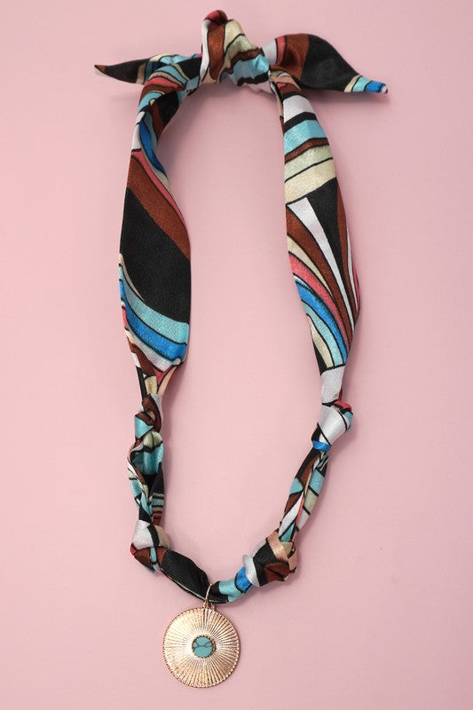 Bandana Necklace- Twist of Fate