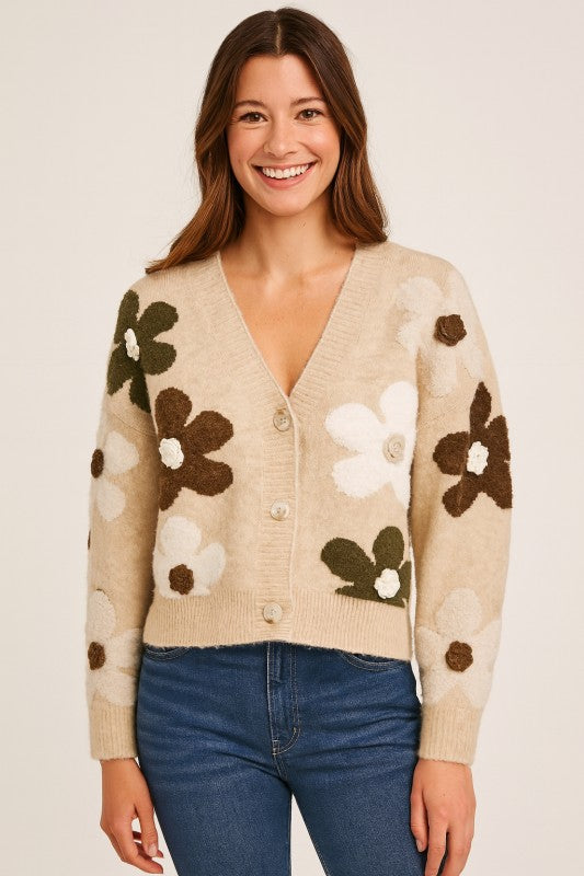 Fall Wildflower Cardigan