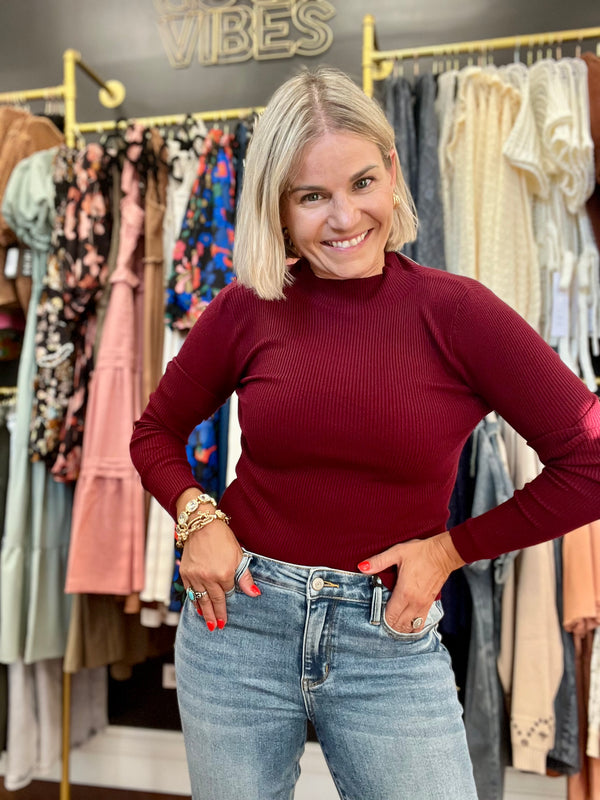 Catrina Casual Ribbed Top