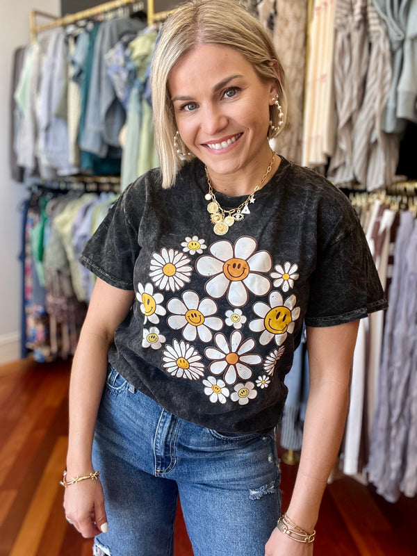 Happy Floral Graphic