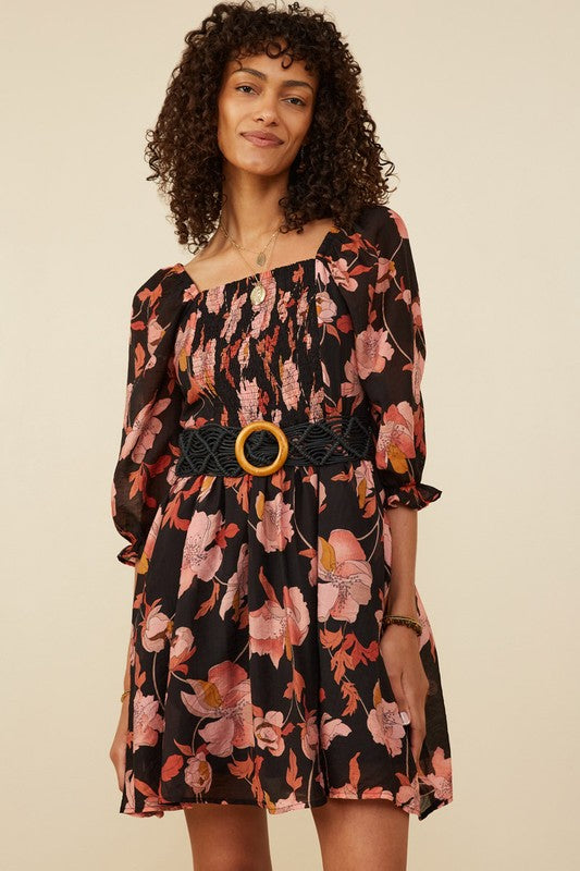 Fall Florals Dress