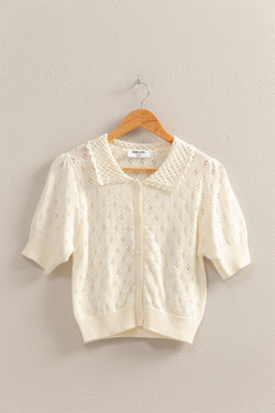 Dolly Top- Ivory