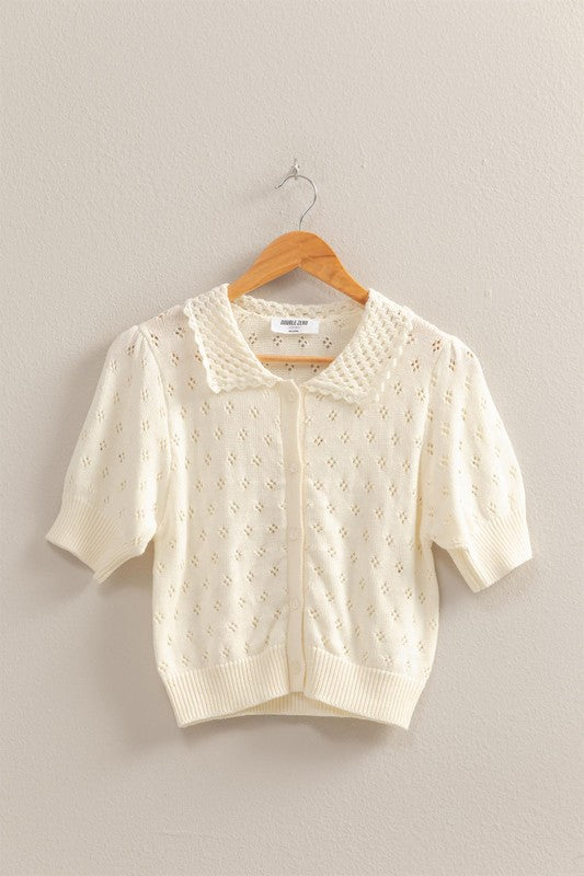 Dolly Top- Ivory