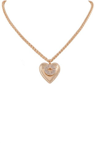 Love You Always Necklace- Gold