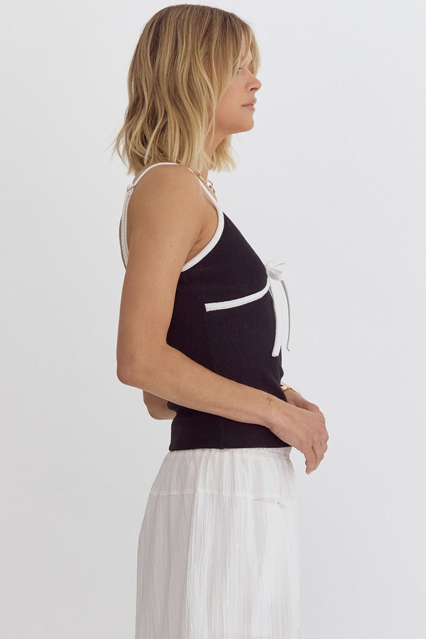 Britt Black & White Tank