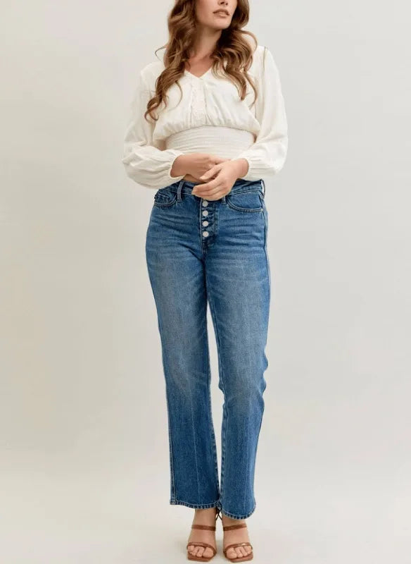 Judy Blue Straight Leg Selena Jean