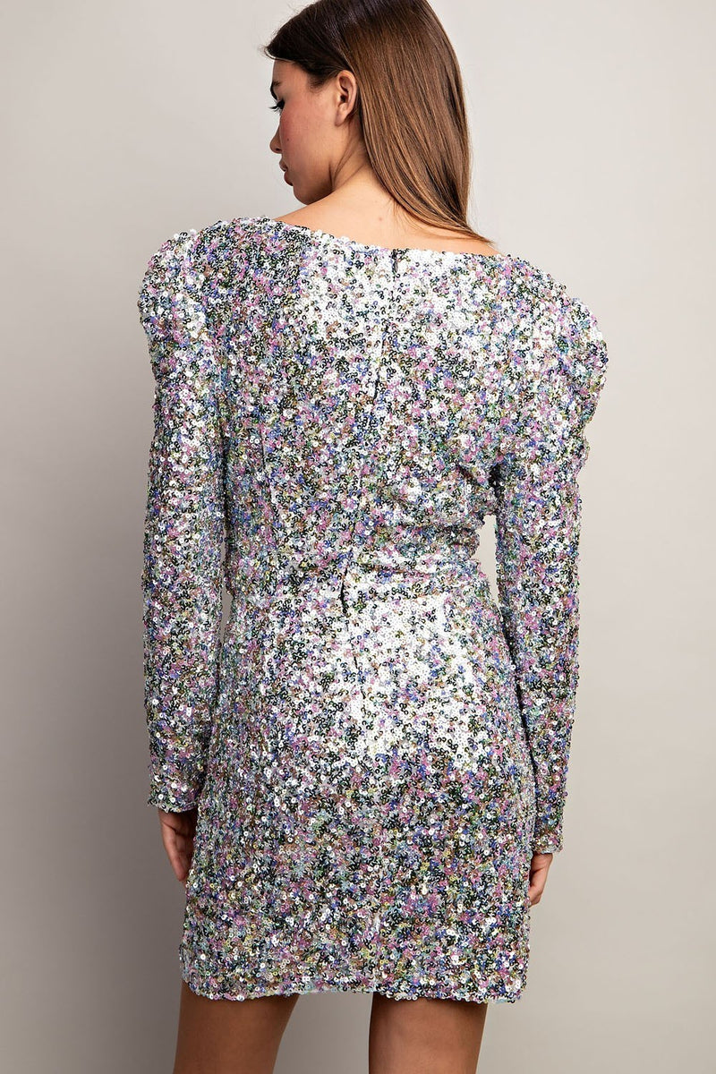 All That Glitters Sequin Dress