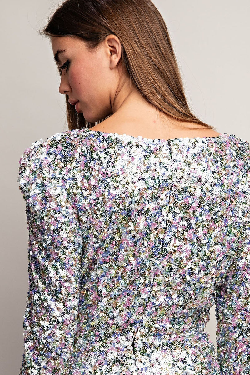 All That Glitters Sequin Dress