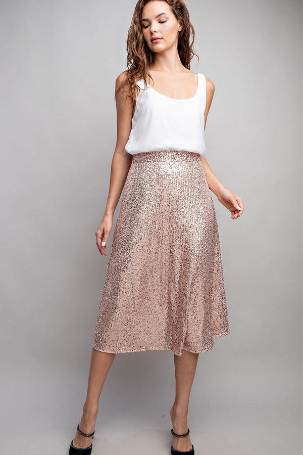 Shine Bright Sequin Skirt