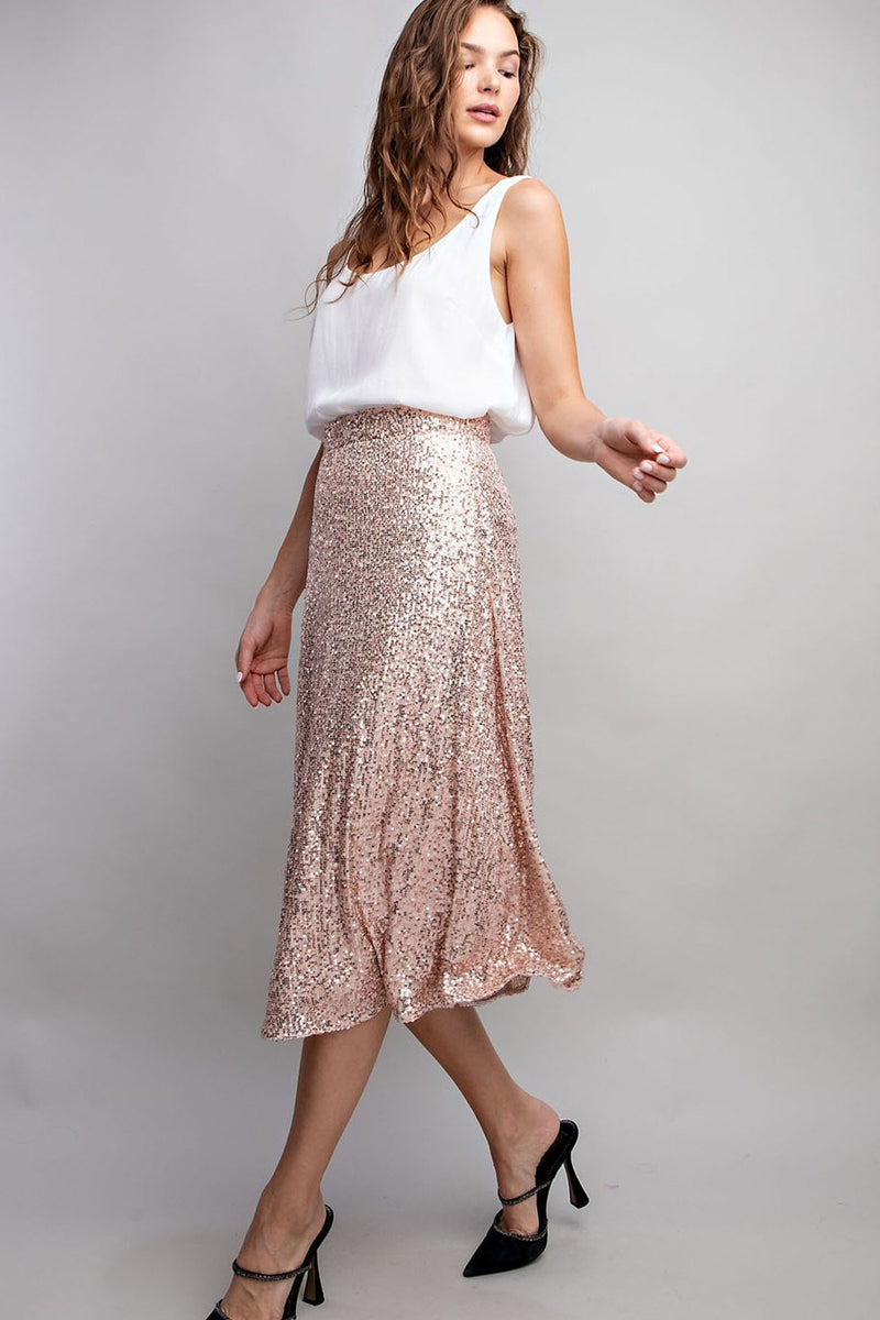 Shine Bright Sequin Skirt