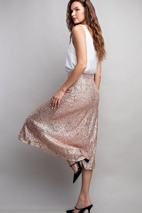 Shine Bright Sequin Skirt