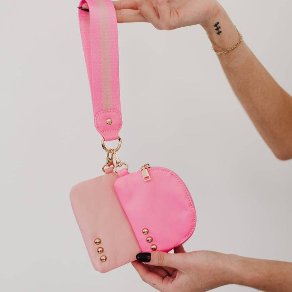 Dolly Dual Pouch- Pink