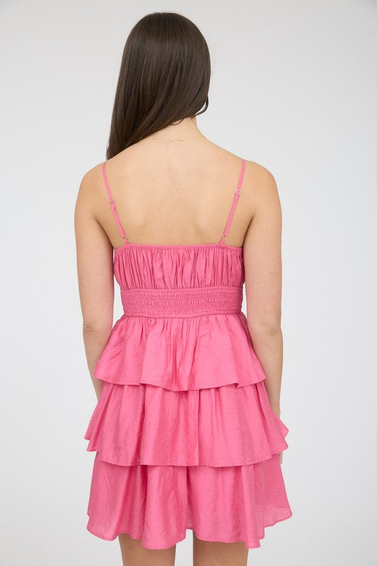 Tutti Fruitti Pink Mini Dress