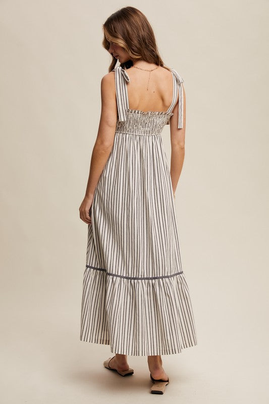 Samantha Striped Maxi Dress