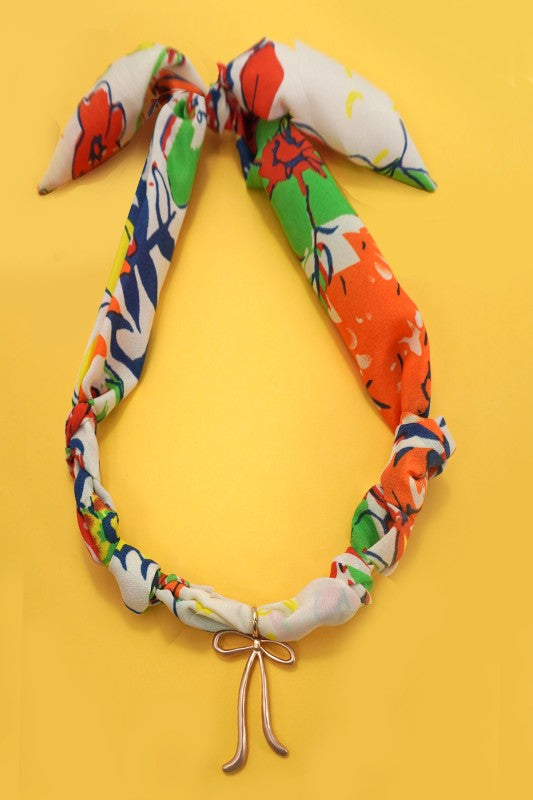 Bandana Necklace-Flower Child