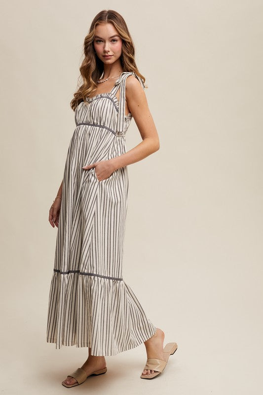 Samantha Striped Maxi Dress