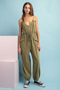 Olive You Fall Jumpsuit