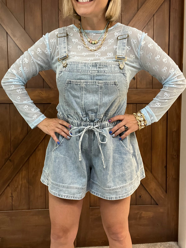 Ready For Everything Denim Overalls