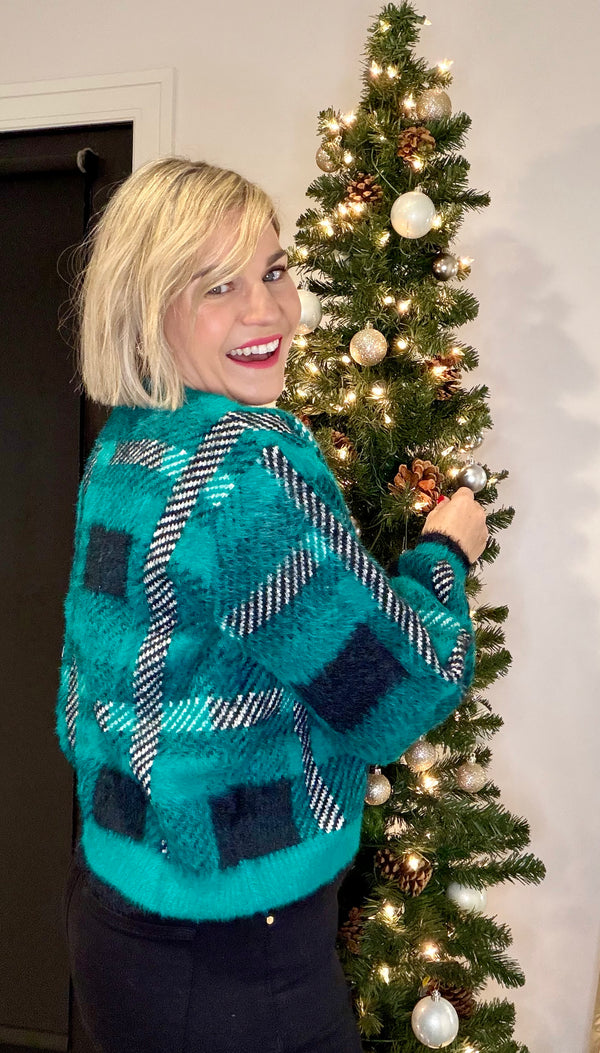 Pink Friday- Check Me Out Cardigan