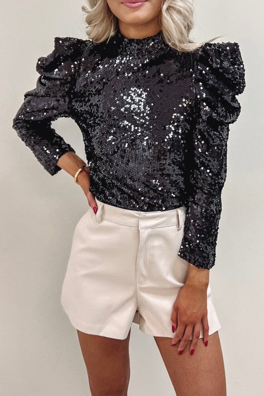 Slay In Sequins Top