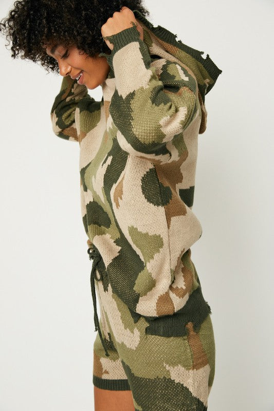 Cat Camo Sweater