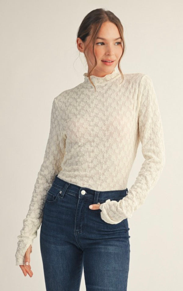 Darling Days Mesh Top
