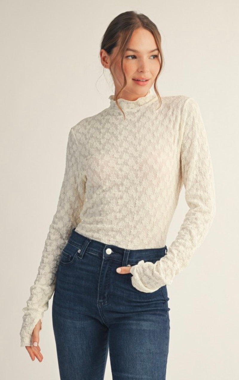 Darling Days Mesh Top