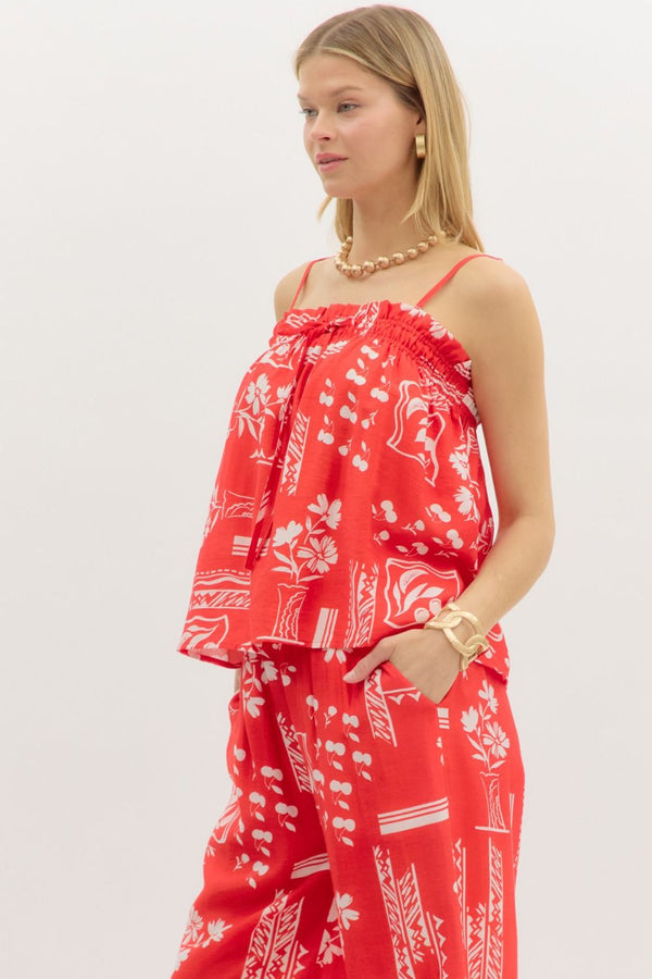 Red & Ready Tank