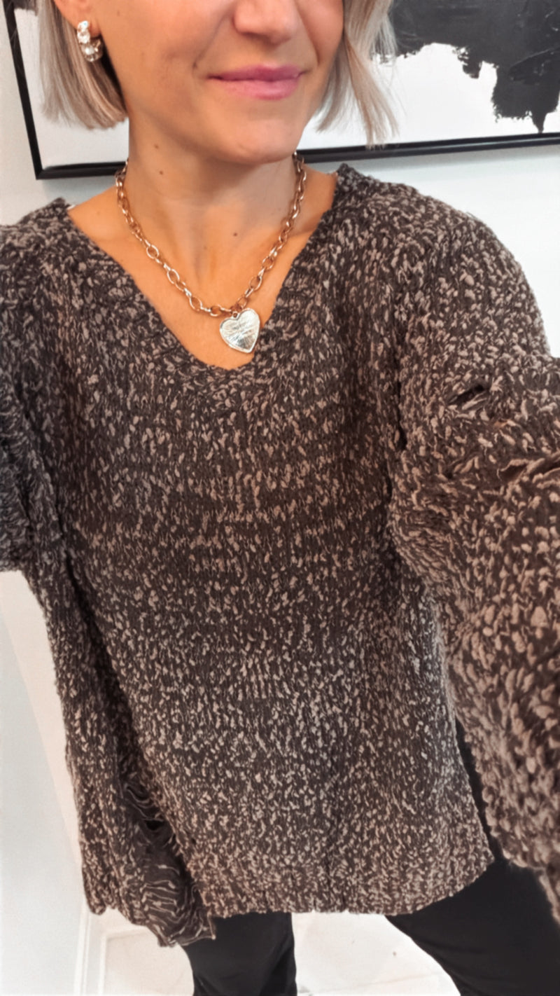 Bonnie Sweater-AshBrown