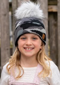 Kiddies Camo Beanie