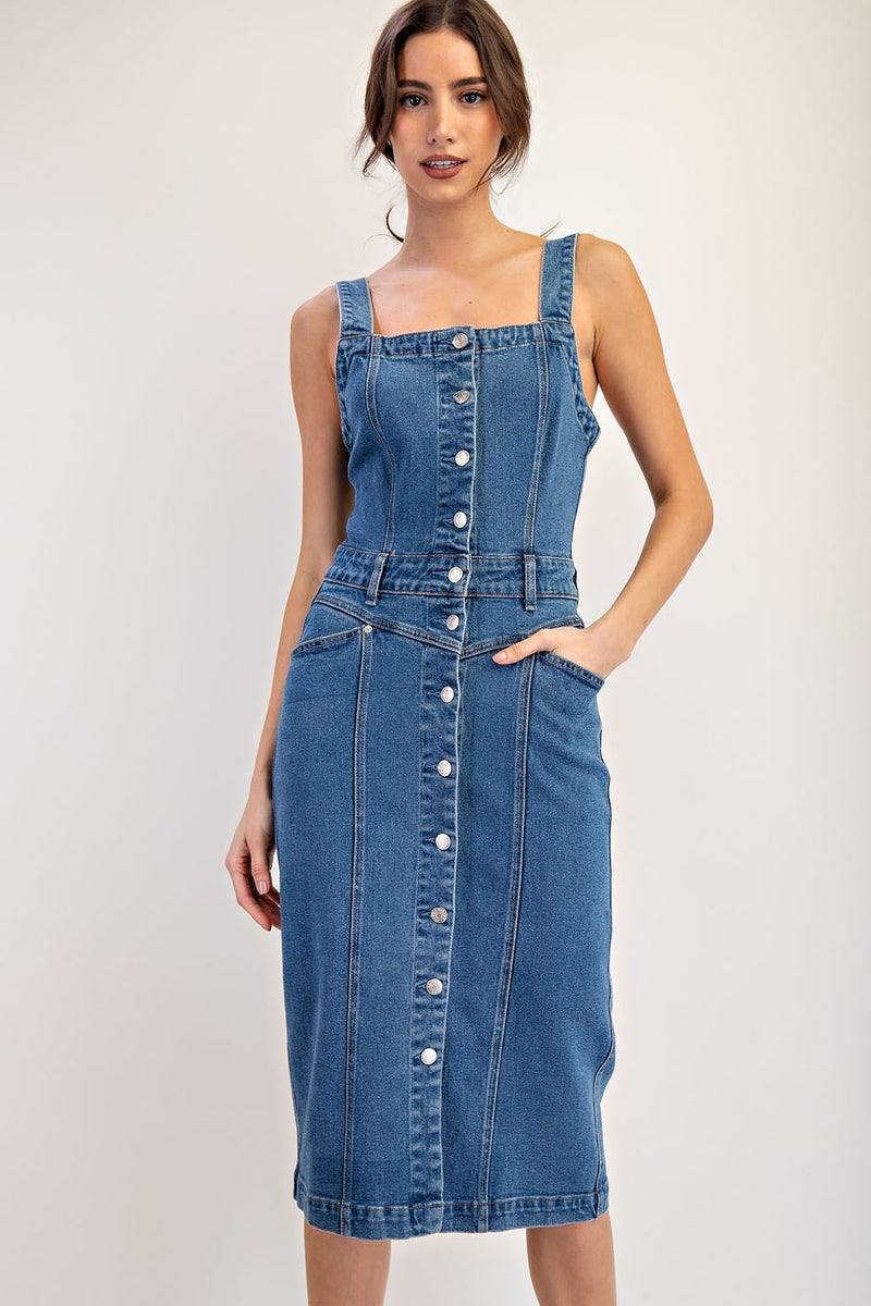 Denim In Love Dress
