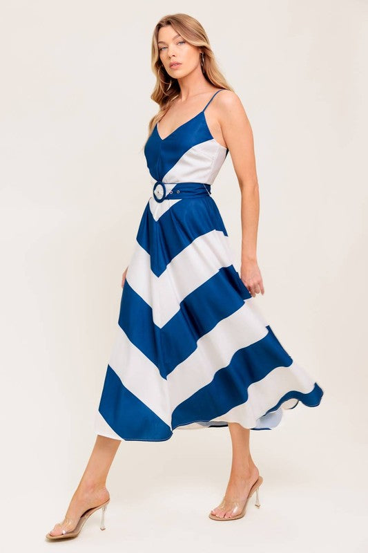 Sabrina Striped Dress