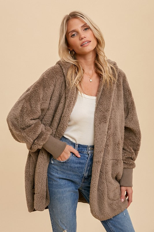 Snuggled Up Sherpa Ash