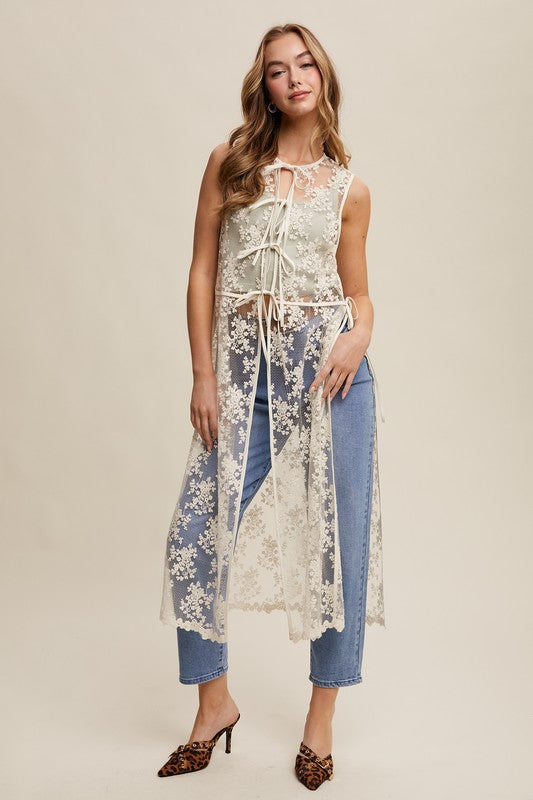 Lace Lately Vest