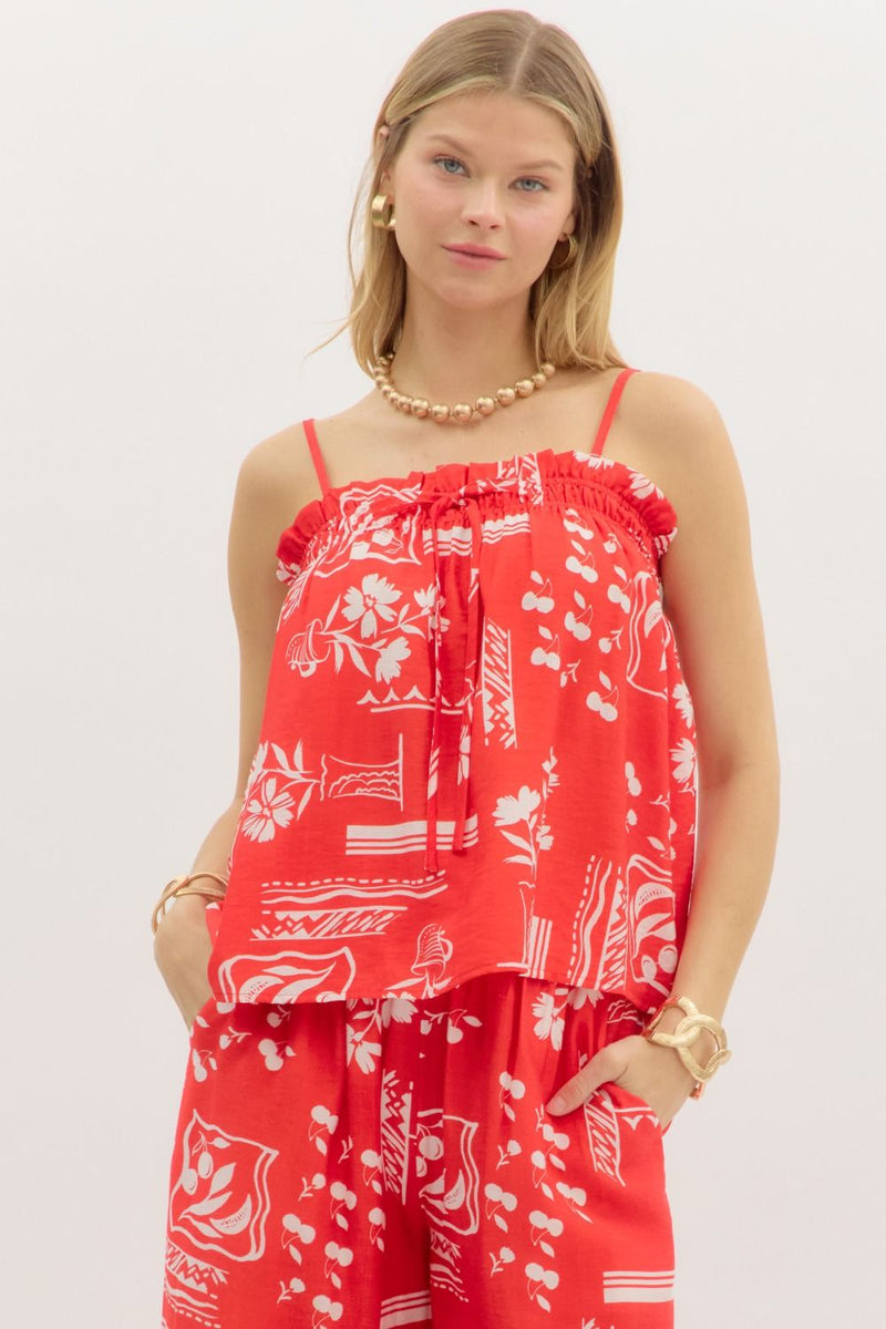 Red & Ready Tank