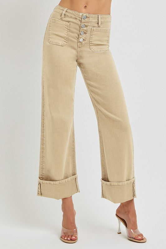 Risen Neutral Days Cuffed Jean