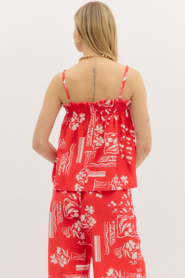 Red & Ready Tank