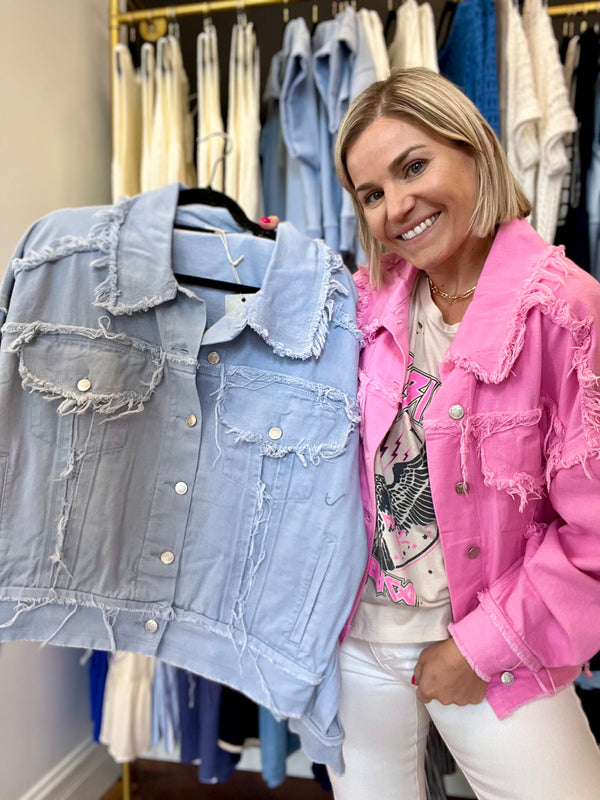 Babe in Blue  Denim Jacket
