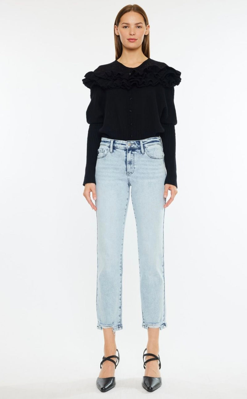 Elaina Cropped Straight Jean